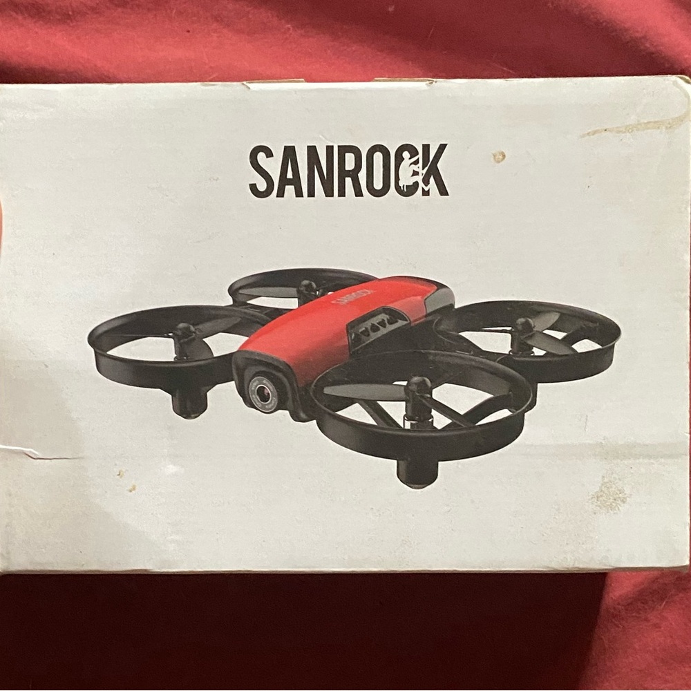 Sanrock Red and Black Drone